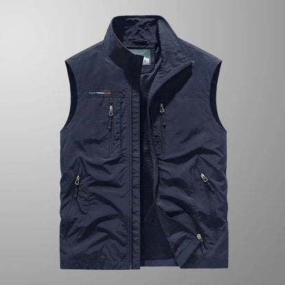 Multi-pocket Mesh Vest