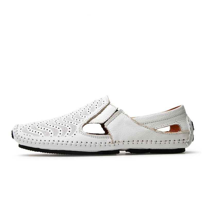 UrbanDrive Leather Mules