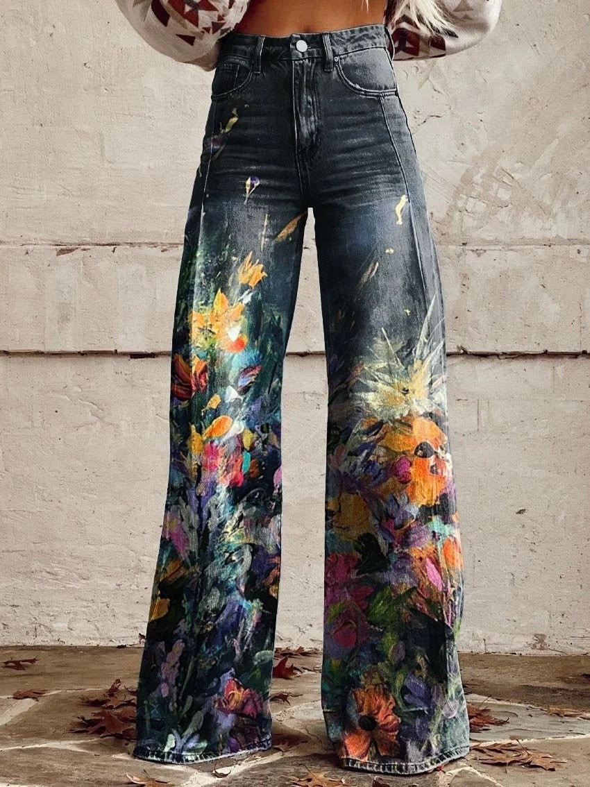 Chic Wide-Leg Cargo Pants