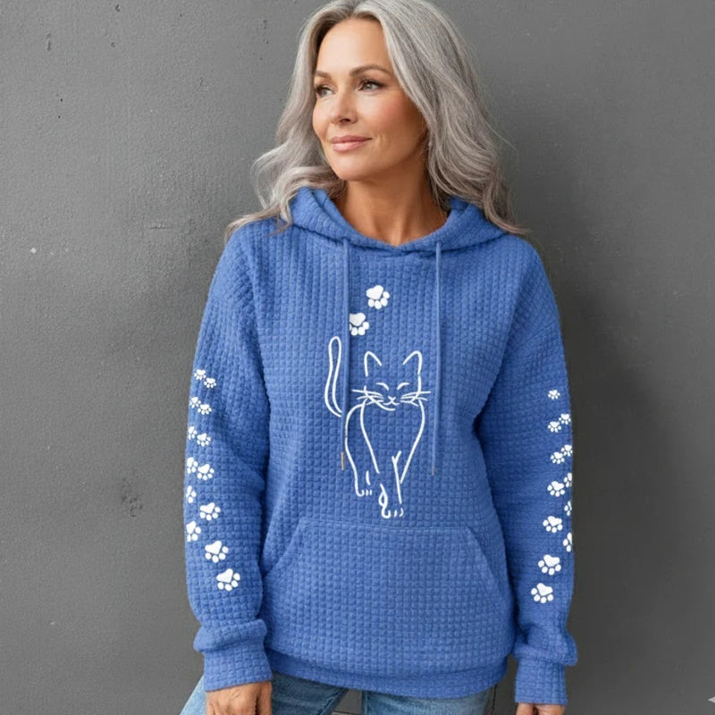 Women’s New Waffle Hooded Sweatshirt