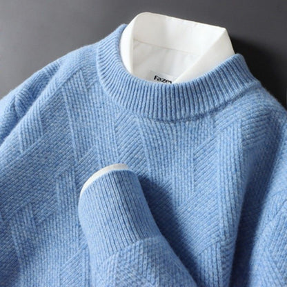 Men’s Fashion Loose Jacquard Shirt
