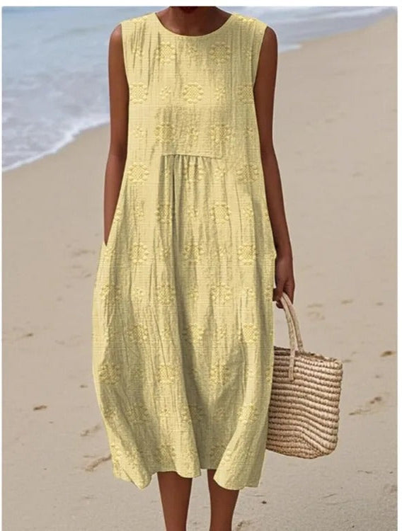 Sleeveless Beach Dress
