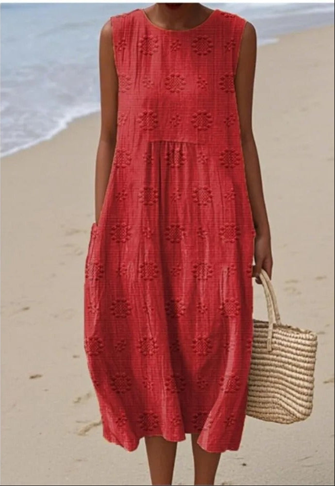 Sleeveless Beach Dress