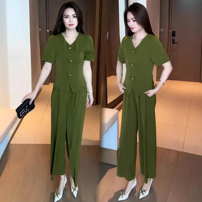 Chinese Style Ice Silk Set