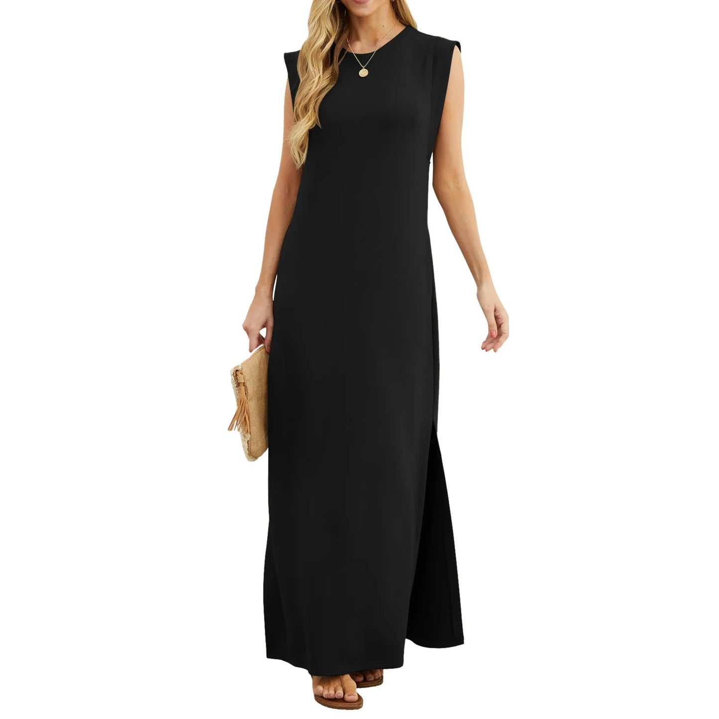 Solara Slit Maxi Dress