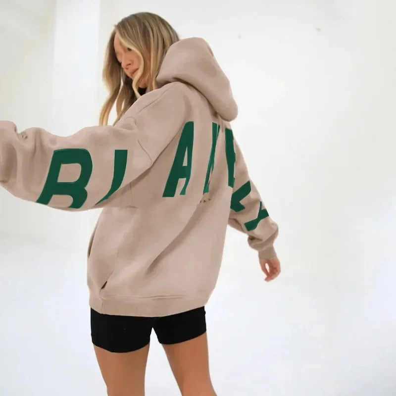 Women's Thickened Fleece Oversized Hoodie
