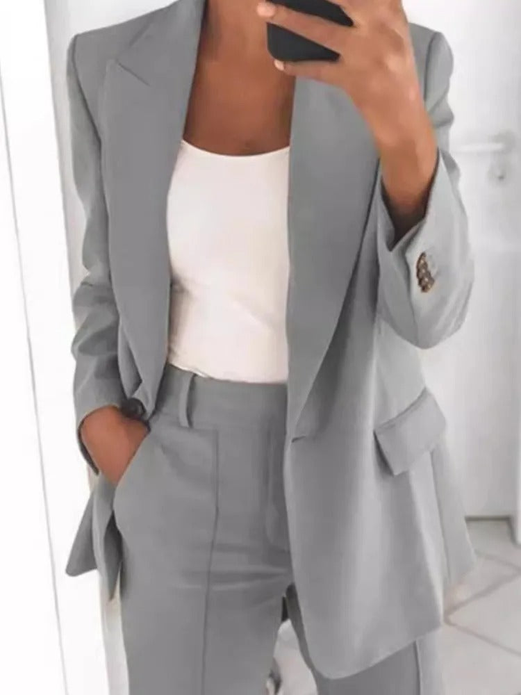 Elegant Office Lady Blazer
