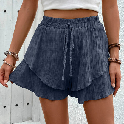 Ruffle Flowy Summer Shorts