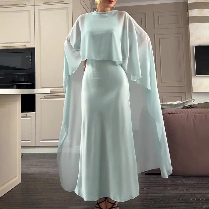 Vintage Charm Batwing Evening Set