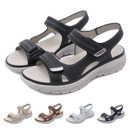 Elegant Sporty Wedge Sandals