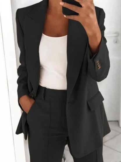 Elegant Office Lady Blazer