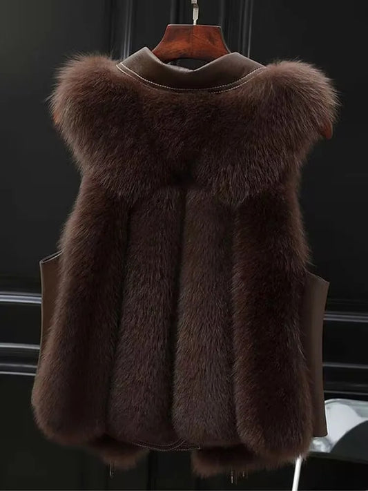 Faux Fur Winter Vest