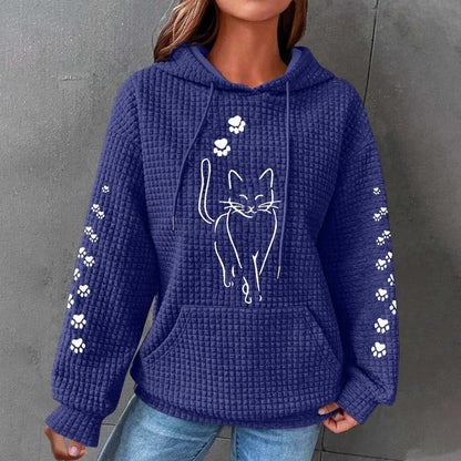 Women’s New Waffle Hooded Sweatshirt