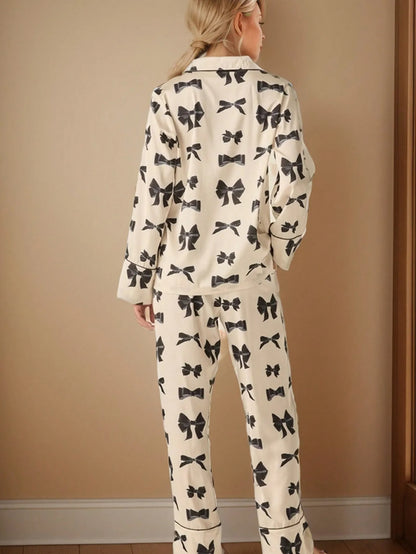 Cozy Charm Women's Printed Pajama Set
