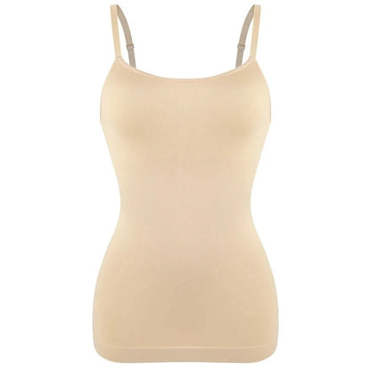 Sleek Crew Neck Slimming Shapewear Top