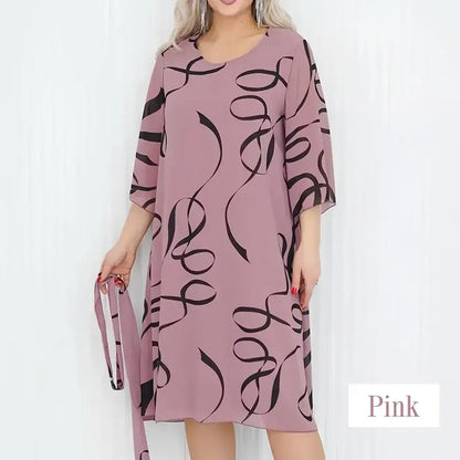Printed Casual Summer Dress