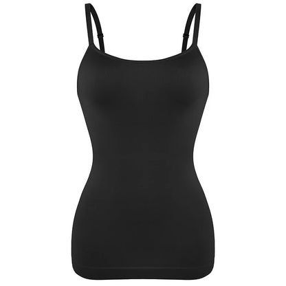 Sleek Crew Neck Slimming Shapewear Top