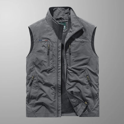 Multi-pocket Mesh Vest
