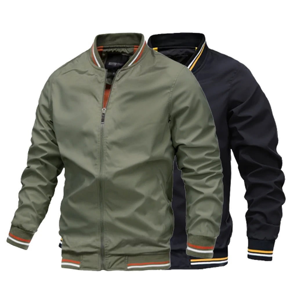 Men’s Slim Fit Bomber Jacket