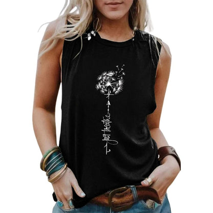 Casual Sleeveless Tank Top