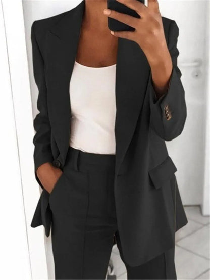Elegant Office Lady Blazer