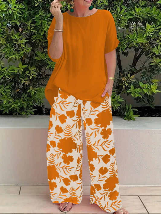 Elegant Wide-Leg Set