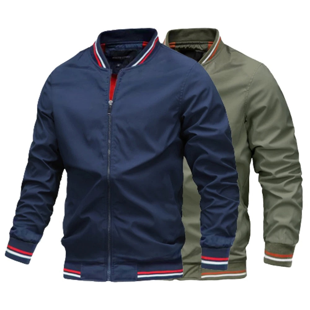 Men’s Slim Fit Bomber Jacket