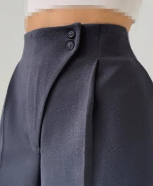 Chic Slim Wide-Leg Office Pants