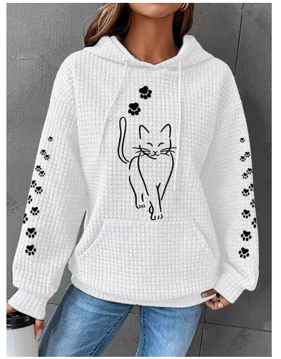 Women’s New Waffle Hooded Sweatshirt