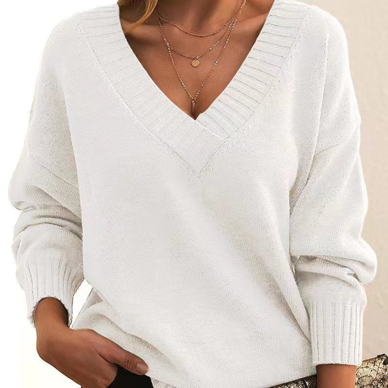 Womens Long Shoulder Sleeve Sweaters