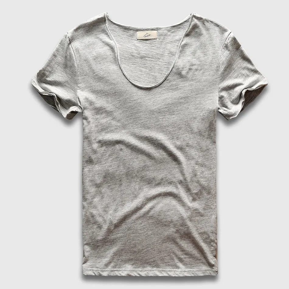 Swag V-Neck Hip Hop Tee for Men