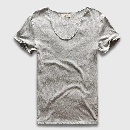 Swag V-Neck Hip Hop Tee for Men