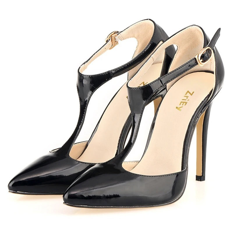 Crimson Grace T-Strap Heels