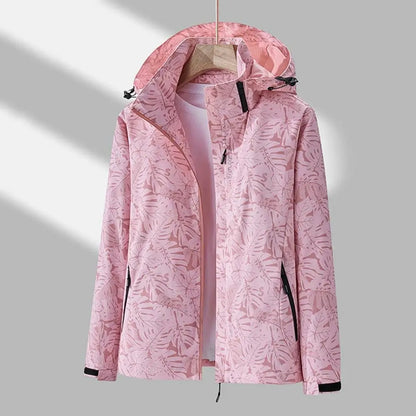 Leaf Breeze Waterproof Hooded Jacket