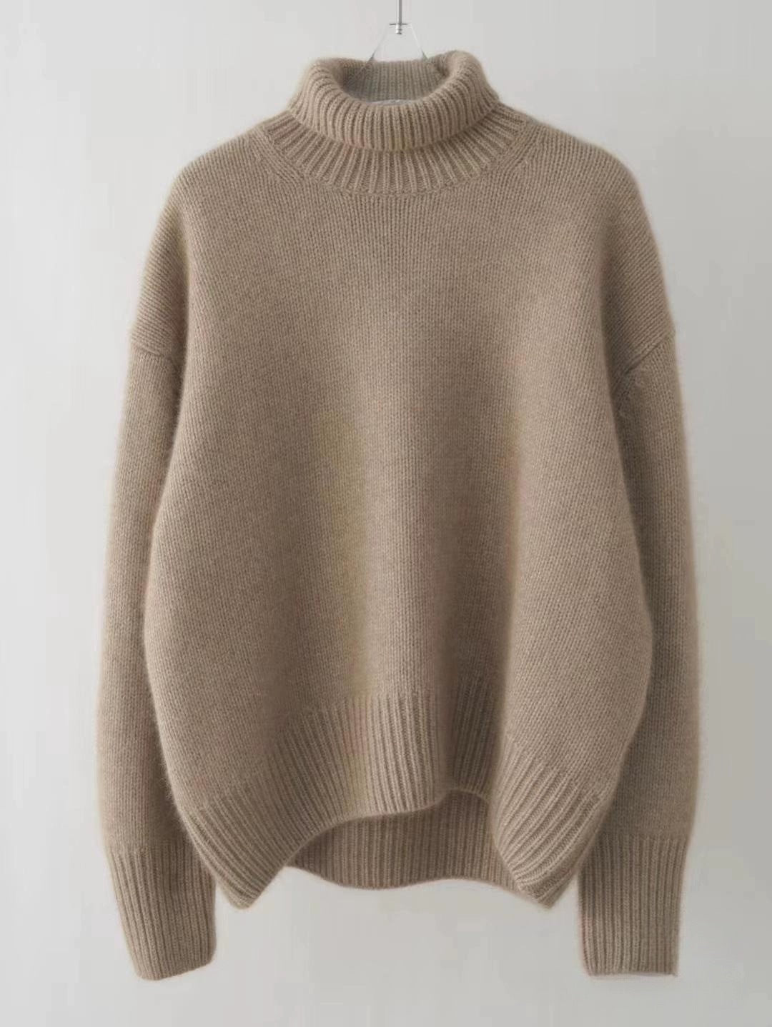 Women's Minimalist Knitted Bottoming Sweater