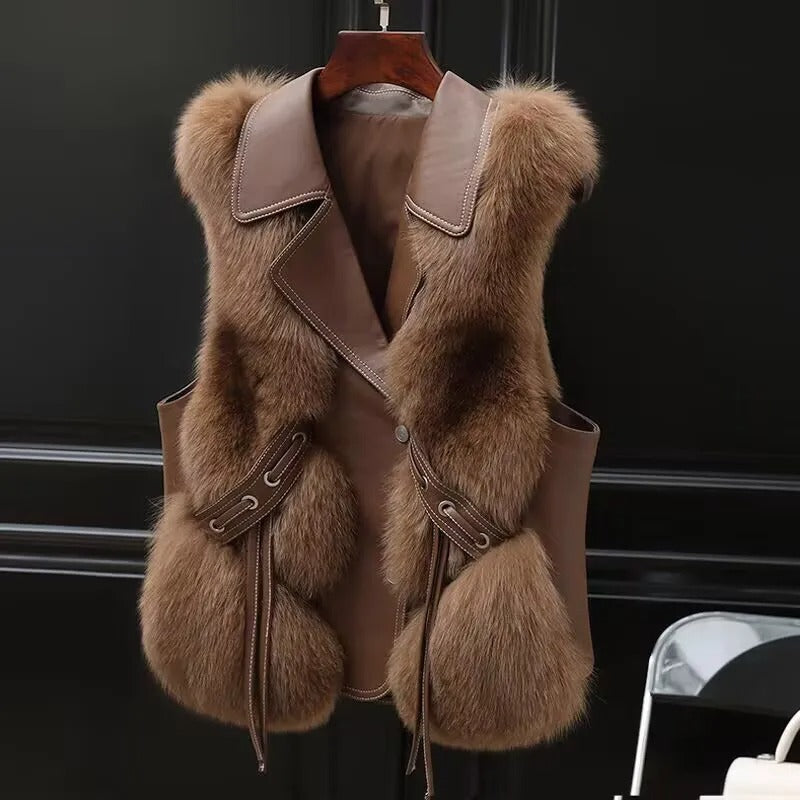 Faux Fur Winter Vest