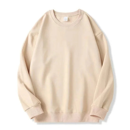 Casual Loose Fit Round Neck Sweatshirt