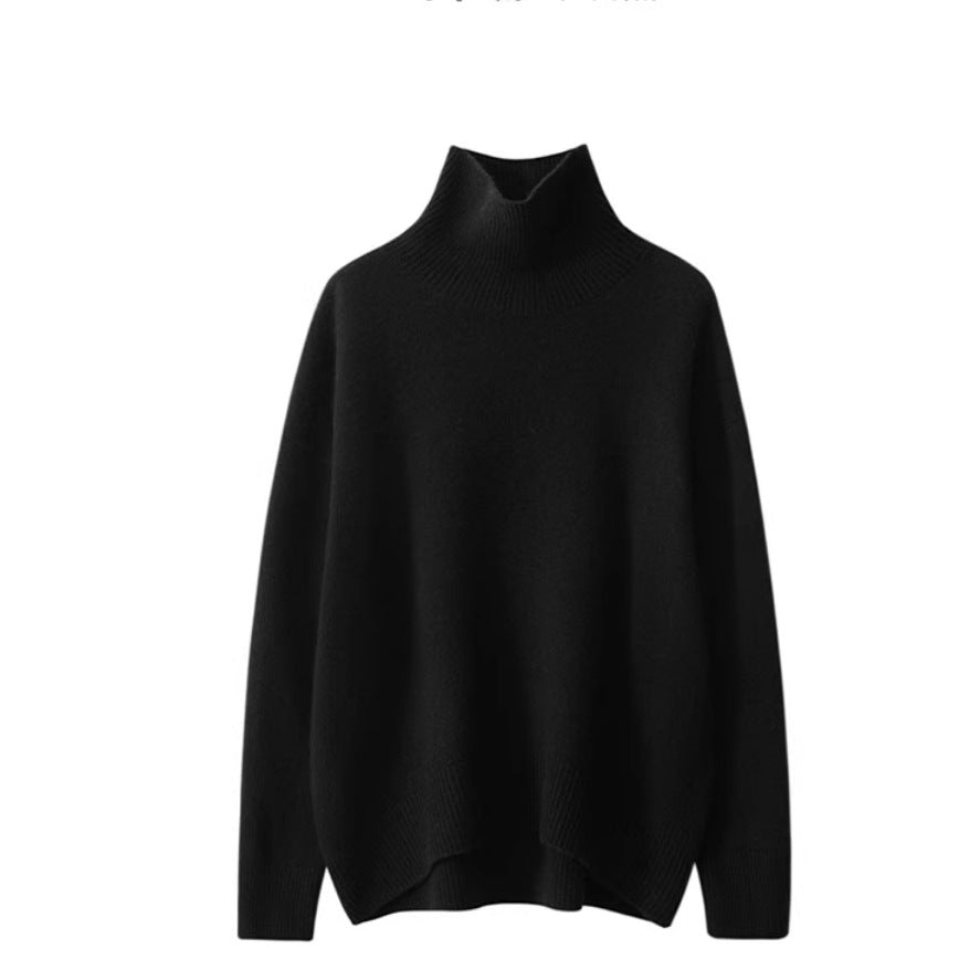 Women's Minimalist Knitted Bottoming Sweater