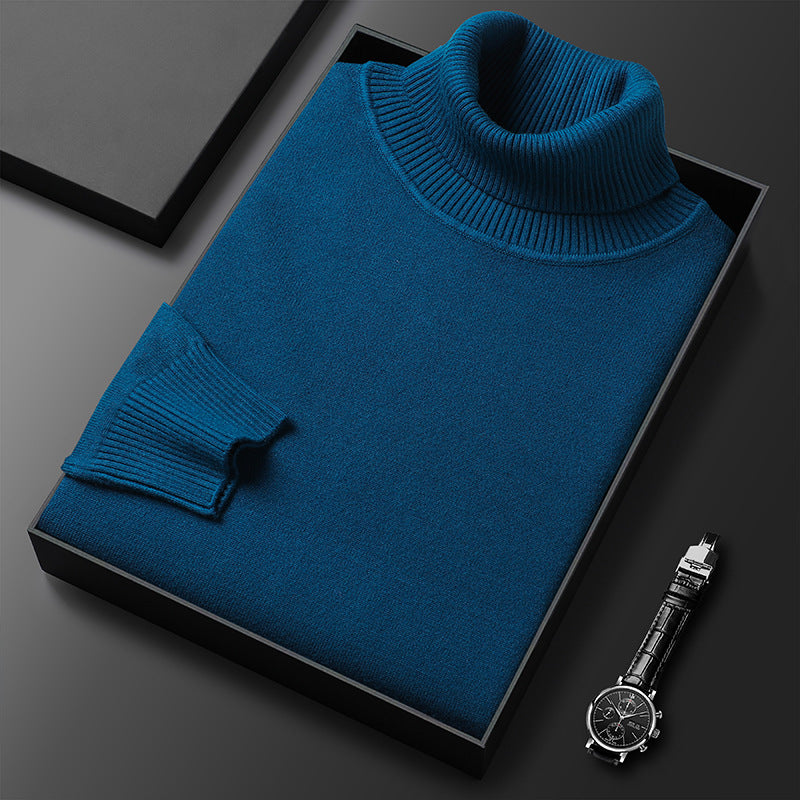 Mens Turtleneck Pullover Sweater