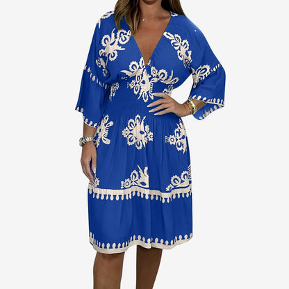 Floral Flare Boho Tunic