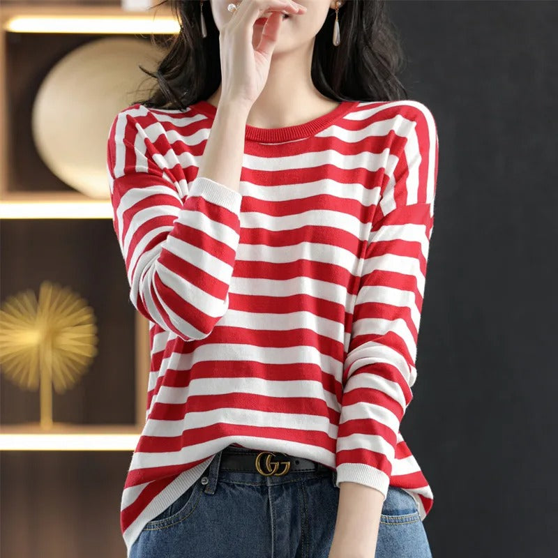 Classic Striped Cotton Tee