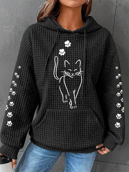 Women’s New Waffle Hooded Sweatshirt