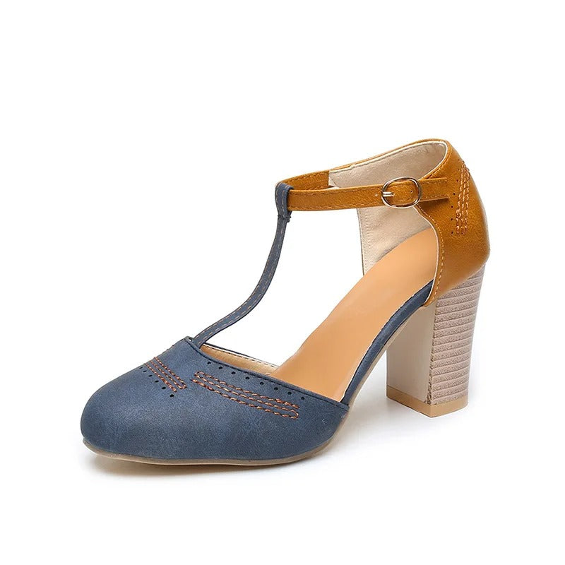 Luxury T-Tied Platform Wedding Pumps