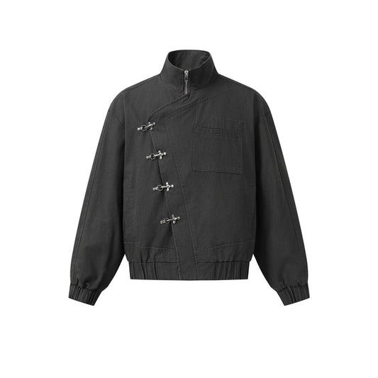 Men's Stand Collar Workwear Jacket