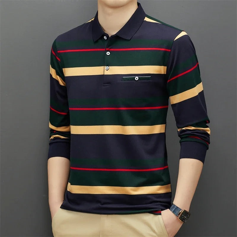 Striped Polo Shirt