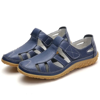 Buruijing Soft Leather Summer Sandals