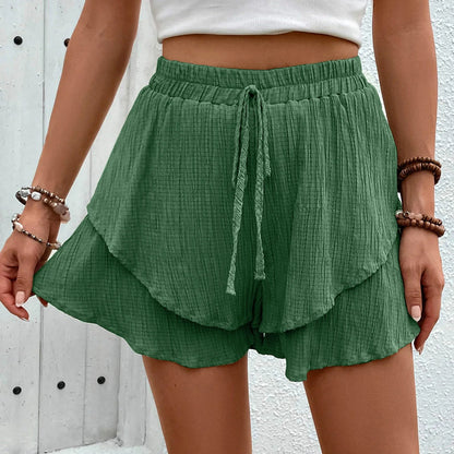 Ruffle Flowy Summer Shorts