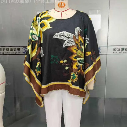 Retro Beauty Loose Elegance Pullover