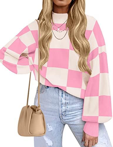 Women’s Striped Ribbed Knit Sweater