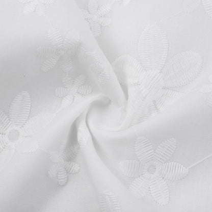 Youthful Lace Embroidered Sleeveless Top